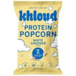 Khloud White Cheddar Protein Popcorn - 4oz