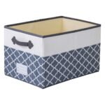 REGALWOVEN Fabric Collapsible Lightweight Open Storage Bins with Handle for Organizing Clothes Book 1 Pc Coffee 17.3*11.8*10.6in - Image 7