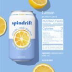 Spindrift Lemon Sparkling Water - 8pk/12 fl oz Cans - Image 3
