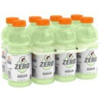 Gatorade G Zero Lime Cucumber Sports Drink - 8pk/20 fl oz Bottles: Non-Caffeinated, Low Calorie - Image 2
