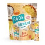 FlavCity Hydration Electrolyte Supplement Powder - Pineapple Coconut - 3.9oz/12ct