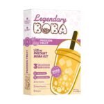 Legendary Boba Passion Fruit Instant Boba Fruit Tea Kit - Caffeine Free - 8oz/3ct