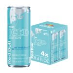Red Bull Iced Edition Energy Drink - Iced Vanilla Berry - 4pk/8.4 fl oz Cans: Low Fat, No Artificial Flavors, Caffeinated