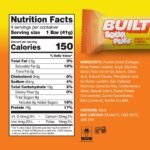Built Bar Sweet Peach Punch Sour Protein Bars - 16g Protein - 1.45oz/4ct - Image 3