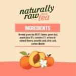 Raw Tea Sparkling Green Tea with Peach Jasmine - 11 fl oz Can - Image 5