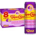 Topo Chico Sabores Passion Fruit Flavored Water - 8pk/12 fl oz: Non-Caffeinated