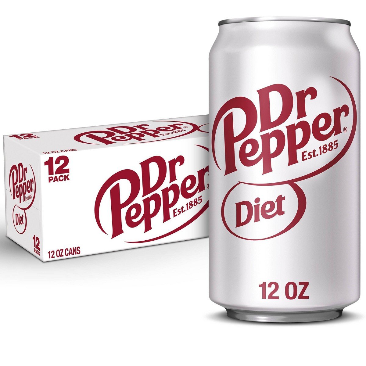 GUEST_6bab7424-9d53-4d76-bc96-20bed0cc0b8b.jpg Diet Dr Pepper Soda - 12pk/12 fl oz Cans - Image 1