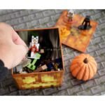 Ukonic Minecraft Jack O'Lantern Tin Storage Box Cube Organizer with Lid | 4 Inches - Image 4