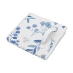 Sweet Jojo Designs Fabric Storage Bins Set Botanical Blue and White - Image 5