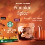 Starbucks Pumpkin Spice Flavored Light Roast Keurig K-Cup Coffee Pods - 22ct - Image 4