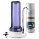 iSpring CT10-CL 7-Stage Countertop Water Filter System, pH-Balanced, Reduces Heavy Metals, VOCs, Chloramines, Lead, Bad Odor, and Chlorine