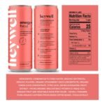 heywell Energy + Focus Strawberry Lemon Sparkling Water - 12 fl oz Can - Image 6