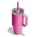 Hydro Flask 32 fl oz Travel Tumbler Clear Lid - Passion Pink - Image 3