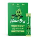 Waterboy Workout Hydration Dietary Supplement Powder - Lemon Lime - 10pk - Image 3