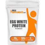 BulkSupplements Egg White Protein Powder 100 Grams (3.5 Oz)