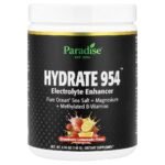 Paradise Herbs Hydrate 954™, Electrolyte Enhancer, Strawberry Lemonade, 4.94 oz (140 g)