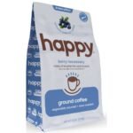 Happy Blueberry Flavored Medium Roast Ground Coffee - 12oz: Arabica Beans, Colombian Variety - Image 5