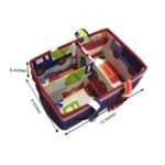 Bacati - Transportation Multicolor Storage Caddy - Image 5