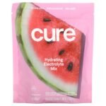 Cure Hydration Hydrating Electrolyte Mix, Watermelon, 14 Packets, 0.27 oz (7.6 g) Each - Image 4