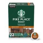 Starbucks K-Cup Pikes Place Medium Roast Keurig Coffee Pods - 22ct