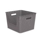 Y-Weave Easy Access Storage Bin White - Brightroomâ„¢: 16 Volume, Polypropylene, 13" Cube Compatible, Nesting, Rectangle Shape - Image 7