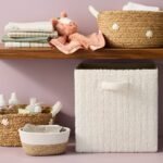 Boucle 13"x13" Storage Cube - Cloud Island™: Capacity 36 Volume, Decorative Storage Bins, 100% Recycled Material - Image 3