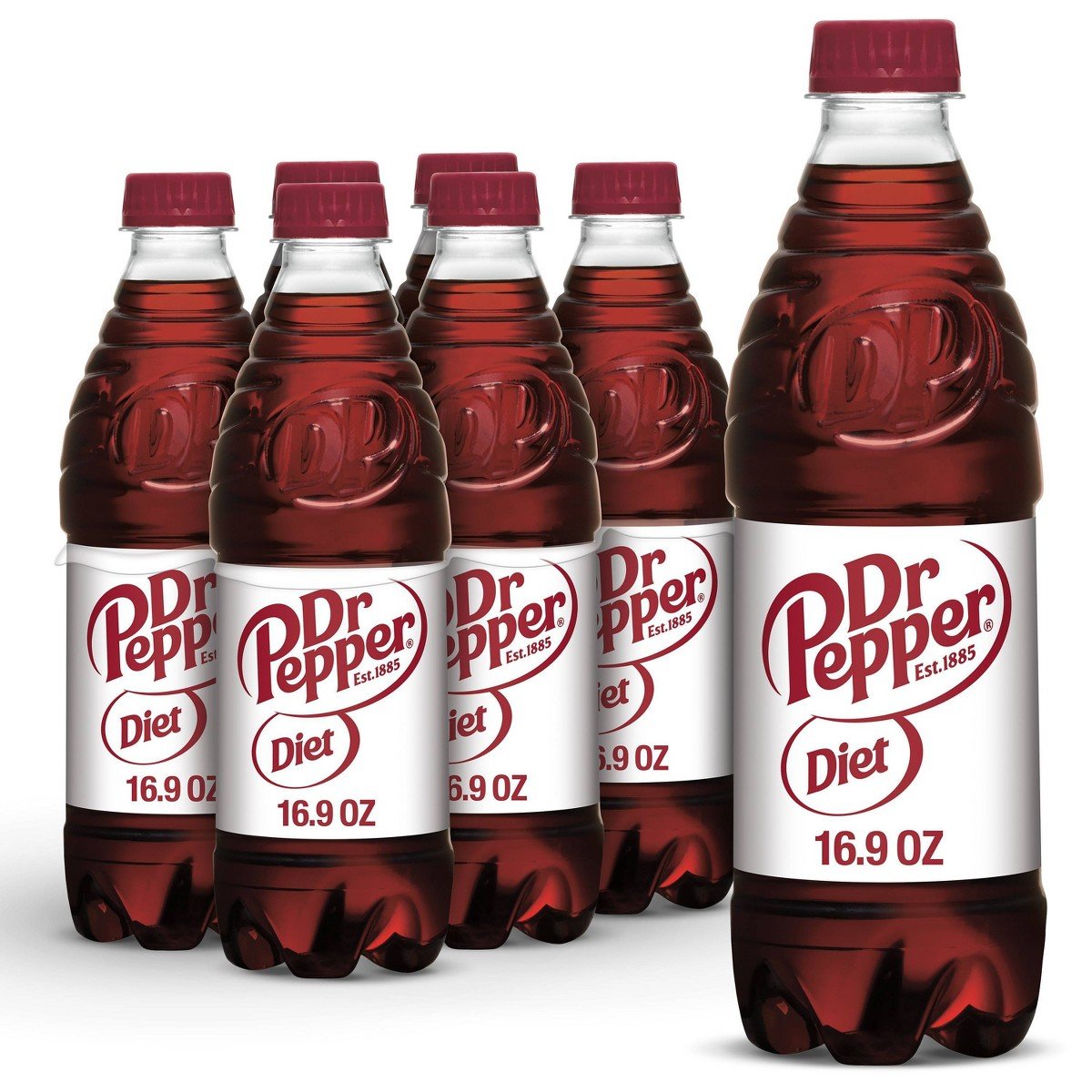 GUEST_7444e610-a92b-4517-8f46-1d556cedd2c0.jpg Diet Dr Pepper Soda Bottles - 6pk/16.9 fl oz - Image 1