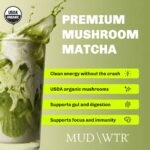 MUDWTR Organic Matcha Mushroom Coffee Alternative - 2.5oz - Image 3