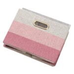 Lambs & Ivy Pink Ombre Foldable/Collapsible Storage Bin/Basket - Image 4