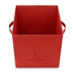 Casafield Set of 12 Collapsible Fabric Storage Cube Bins, Gray - 11" Foldable Cloth Baskets for Shelves and Cubby Organizers - Image 12