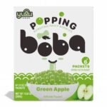 YULU Popping Bursting Green Apple Flavored Boba Fruit Bubbles For Boba Tea - 10.6oz/6ct