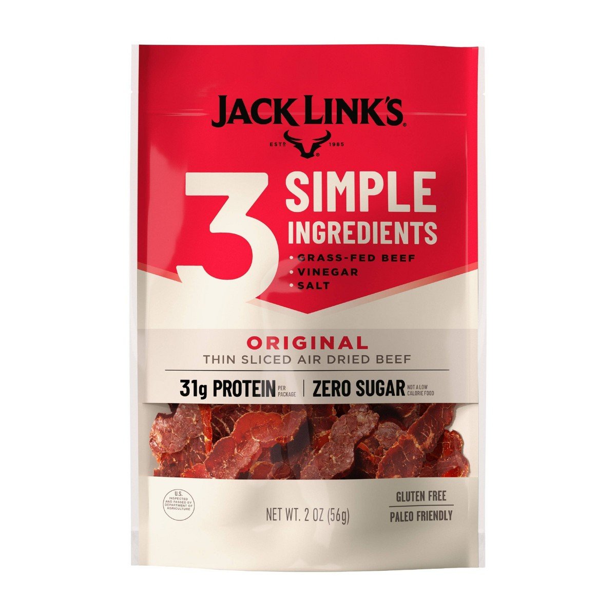 GUEST_75a4c60b-6f39-4a80-89a2-882d5d84612d.jpg Jack Link's Original Air Dried Jerky Steak Strips - 2oz - Image 1