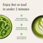 Morning Made Strawberry Matcha Mix - 2.7oz: Caffeinated - Image 3