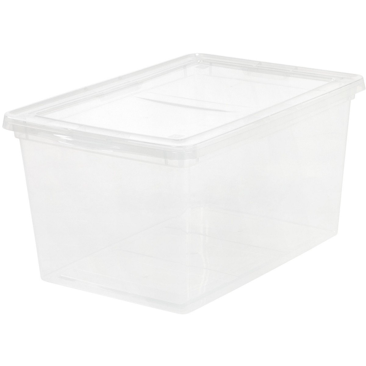 GUEST_77f6c270-9364-4df9-81ff-e3c273e4e01c.jpg IRIS 58 Qt Plastic Storage Bin Tote Organizing Container with Latching Lid, Clear - Image 1