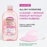 Garnier Micellar Water with Rose Water and Glycerin Hydrating Makeup Remover - 23.7 fl oz - Image 4