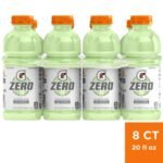 Gatorade G Zero Lime Cucumber Sports Drink - 8pk/20 fl oz Bottles: Non-Caffeinated, Low Calorie