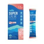 Nello Supercalm Calming Drink Mix Supplement Powder - Strawberries & Cream - 1.5oz/10ct