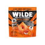 WILDE 12g On the Go Snacks Protein Crackers - Buffalo Cheddar - 1.06oz/4ct: Ready to Eat, Net Weight 4.24 oz
