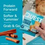 Quest Nutrition Protein Cookie - Snickerdoodle - 12ct: 15g Protein, Ready to Eat - Image 3