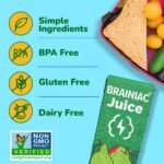 Brainiac Apple Pear Juice Drink 8pk/6.75 fl oz Boxes: 66% Juice Content - Image 5