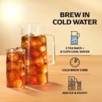 Lipton Cold Brew Size Black Iced Tea Bags - 22ct: Caffeinated - Image 4