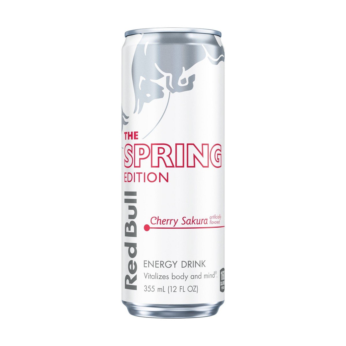 GUEST_7c1b3a31-b40b-4cc2-a2c0-0730735a8ac7.jpg Red Bull Spring Edition Energy Drink - Cherry Sakura - 12 fl oz: Caffeinated, Low Fat - Image 1