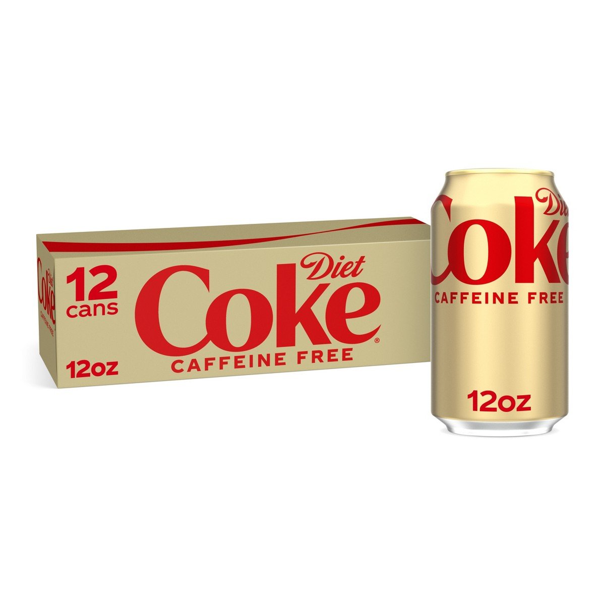 GUEST_7c63e65e-7029-47d7-aa22-8a740c68b374.jpg Diet Coke Caffeine Free Soda - 12pk/12 fl oz Cans: Sugar-Free - Image 1