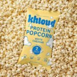 Khloud White Cheddar Protein Popcorn - 4oz - Image 4