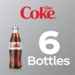 Diet Coke - 6pk/8 fl oz Glass Bottles: Sugar-Free, Chlorine-Free - Image 4