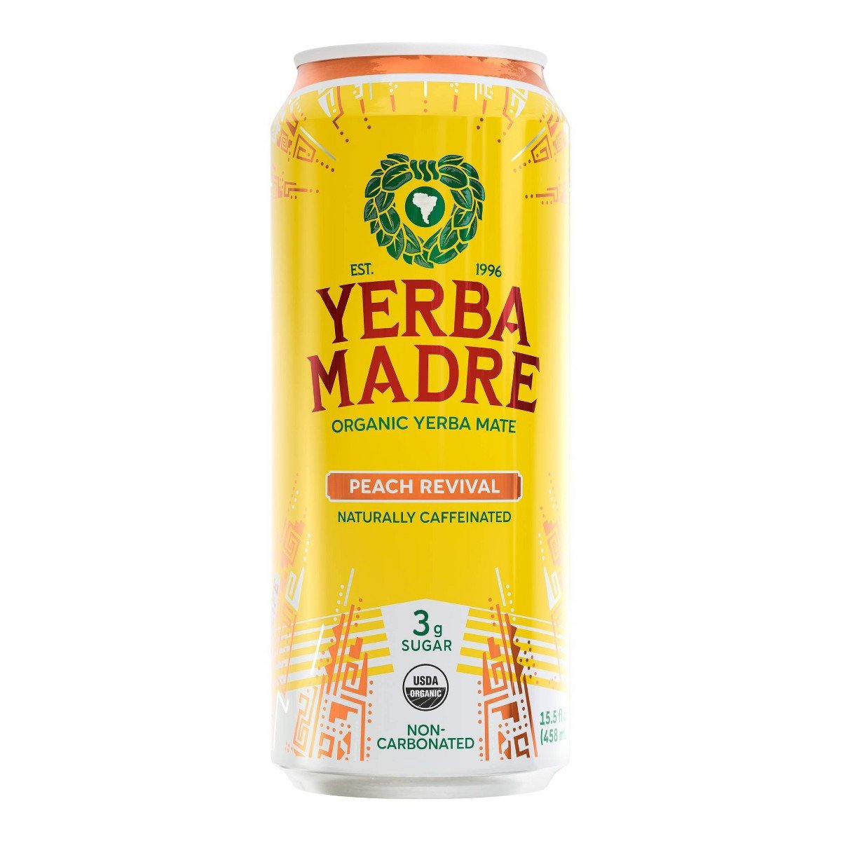 GUEST_7dfdc73e-7fcf-473b-8639-af365a09631e.jpg Yerba Madre Yerba Mate Peach Revival - 15.5 fl oz - Image 1