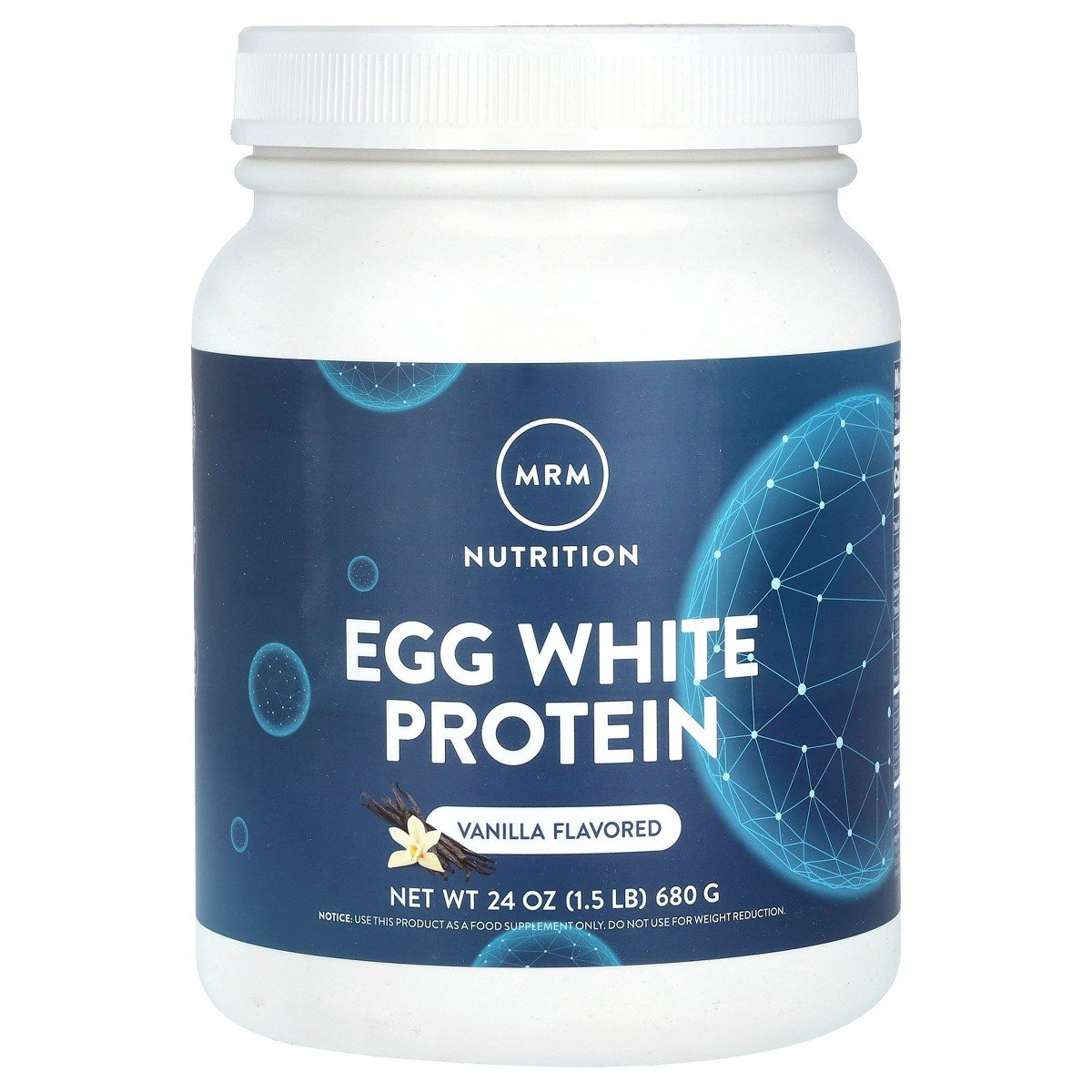 GUEST_7e9cb3d8-764b-4ecb-aada-9b6cf46080e3.jpg MRM Nutrition Egg White Protein, Vanilla, 1.5 lbs (680 g) - Image 1