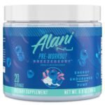 Alani Nu Nutrition Pre-Workout Energy Supplement Powder - Breezeberry - 6.8oz: With L-Theanine, 200mg Per Serving
