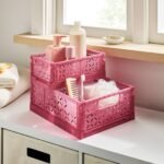 Small Foldable Crate Pink - Brightroomâ„¢ - Image 2