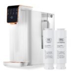 Countertop Reverse Osmosis Water Filter, with Portable Pitcher, 100GPD, 4:1 Pure to Drain, 4L RawTank/1.5L Pure Tank